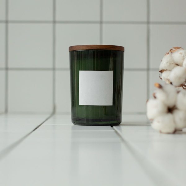 Moss candle